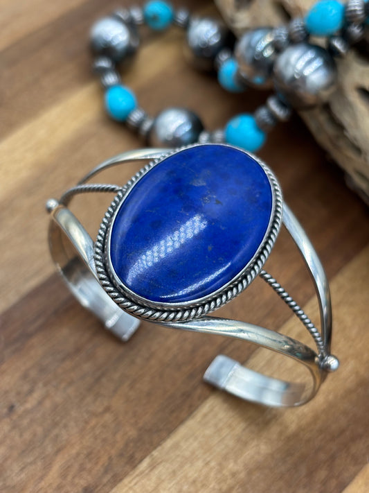 Lapis Cuff