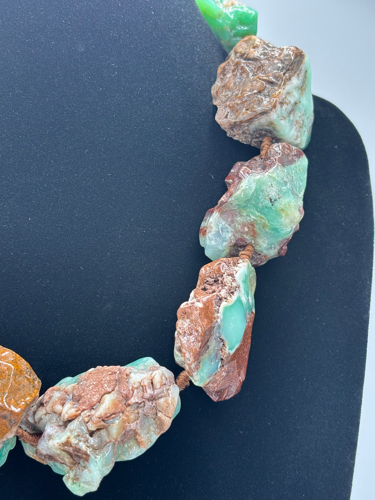 Chrysoprase #922-45 Necklace