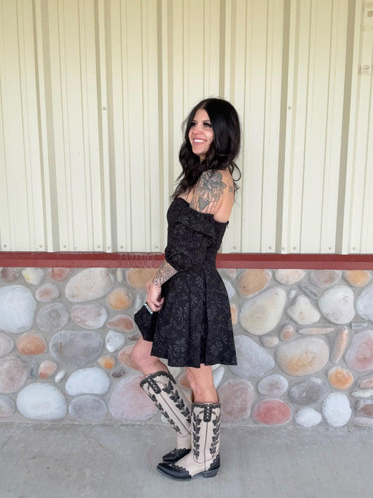 KJ Black Lace Dress