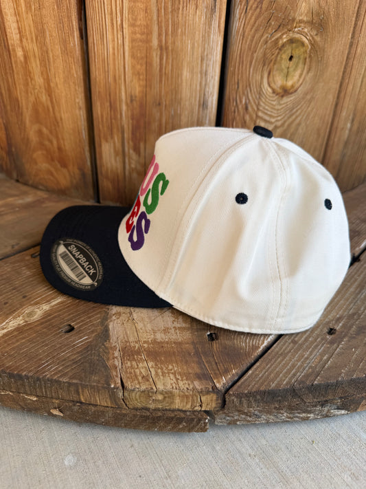 Jesus Saves Colorful Cap