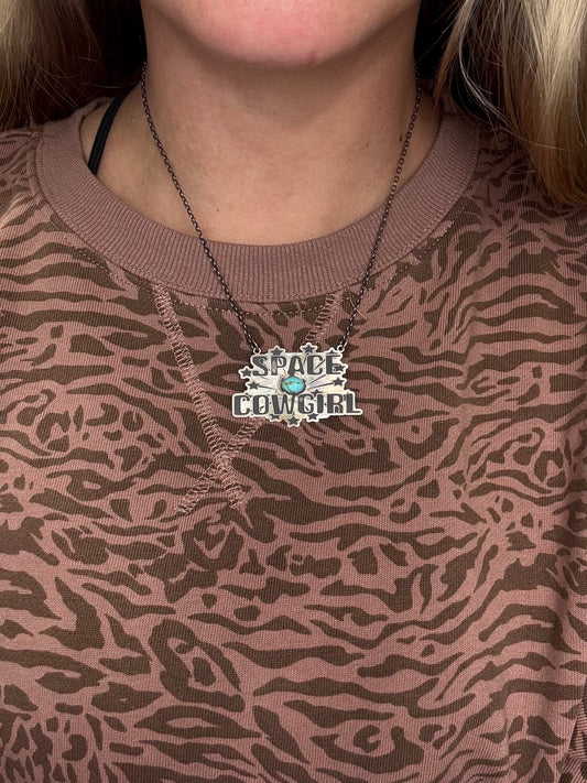 Space Cowgirl #1022-29 Necklace