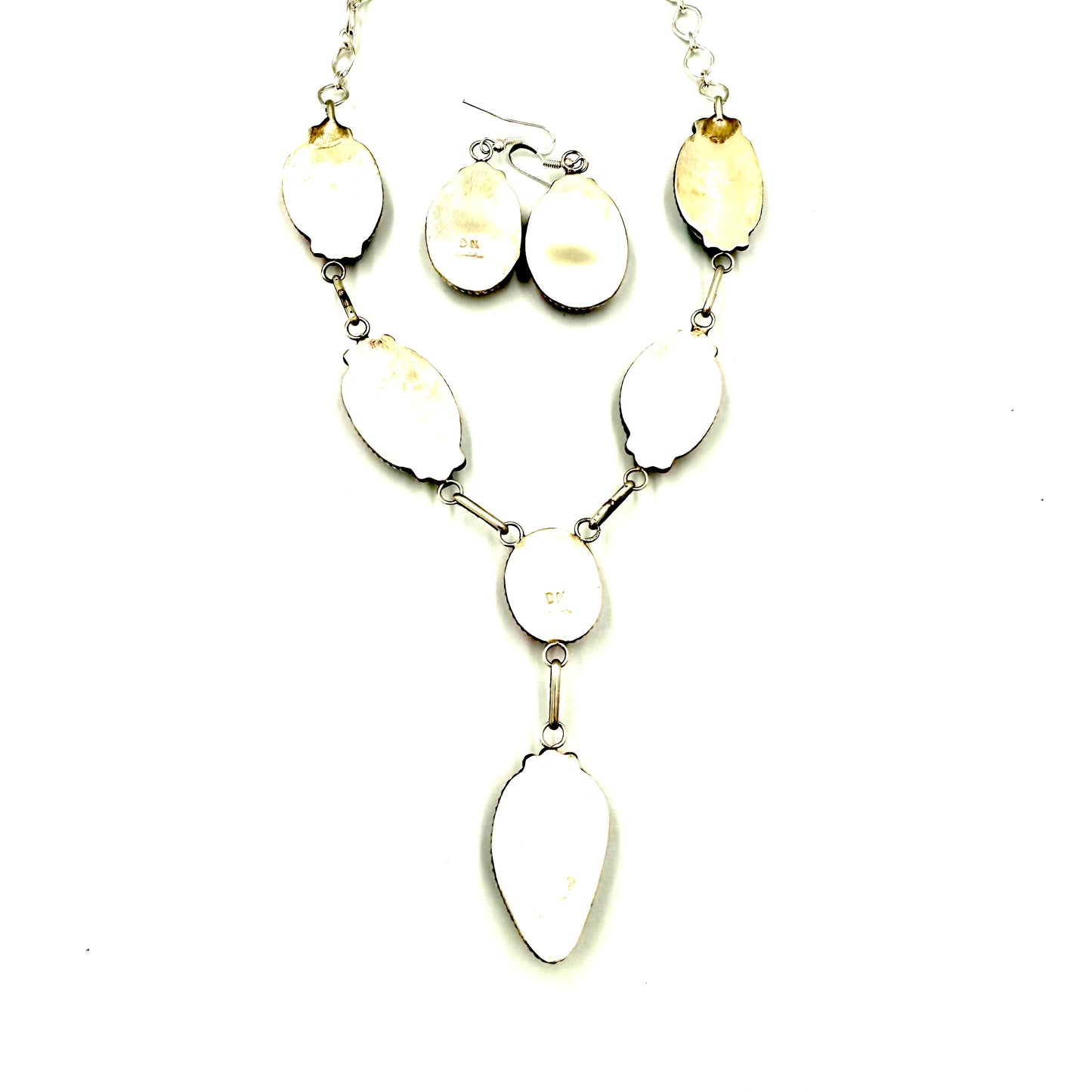 Cotton Candy Set 22" necklace and earrings