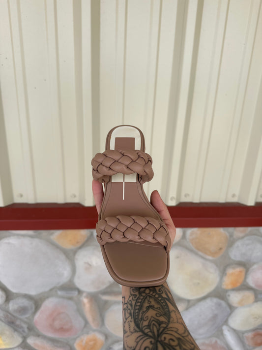 The Bella – Braided Block Heel Sandal