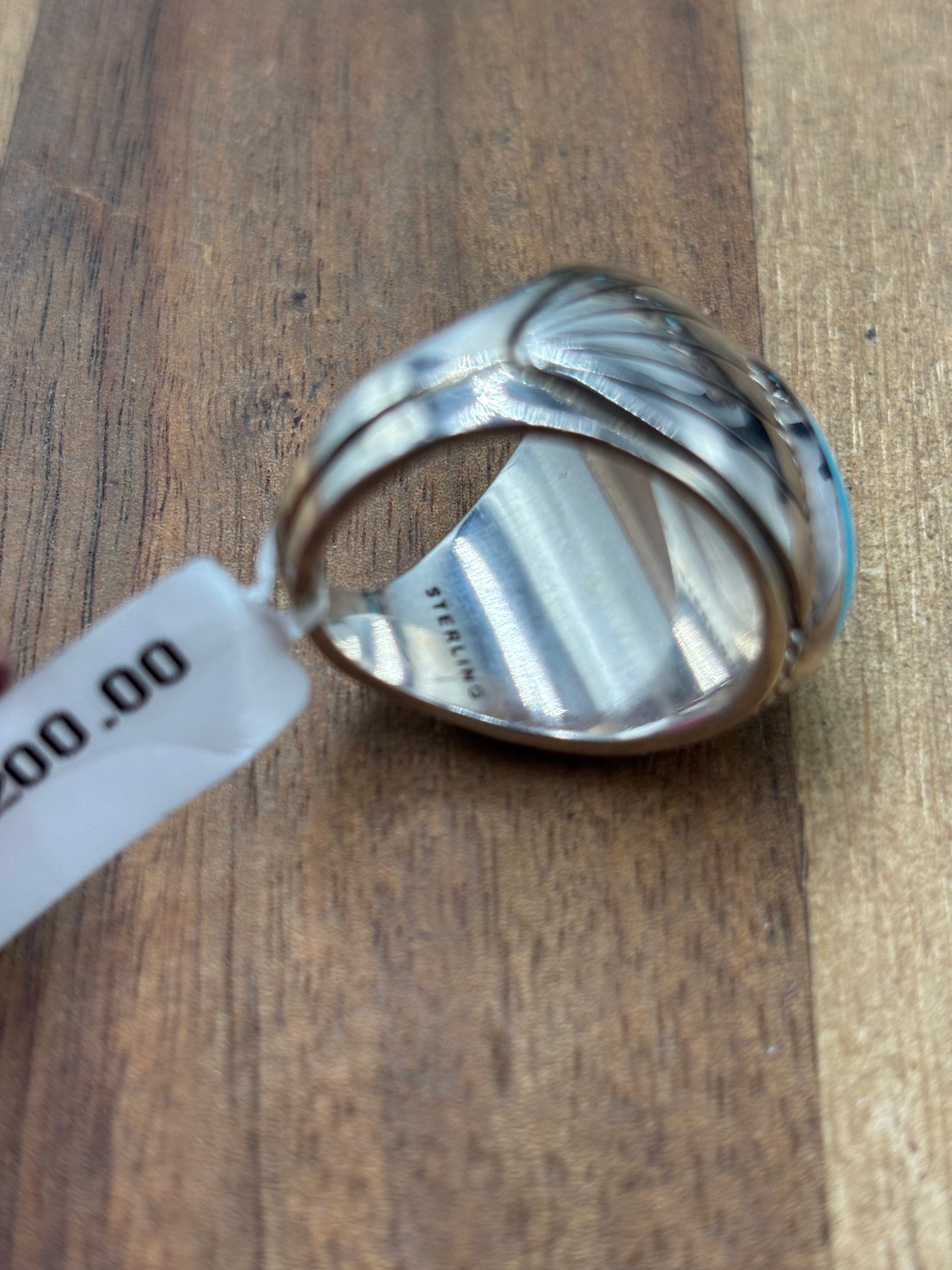 Turquoise #103-21 Ring Size 10.75