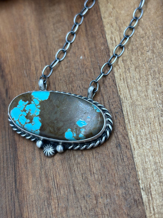 Mine #8 Necklace #3 by Chastity Belone, Navajo
