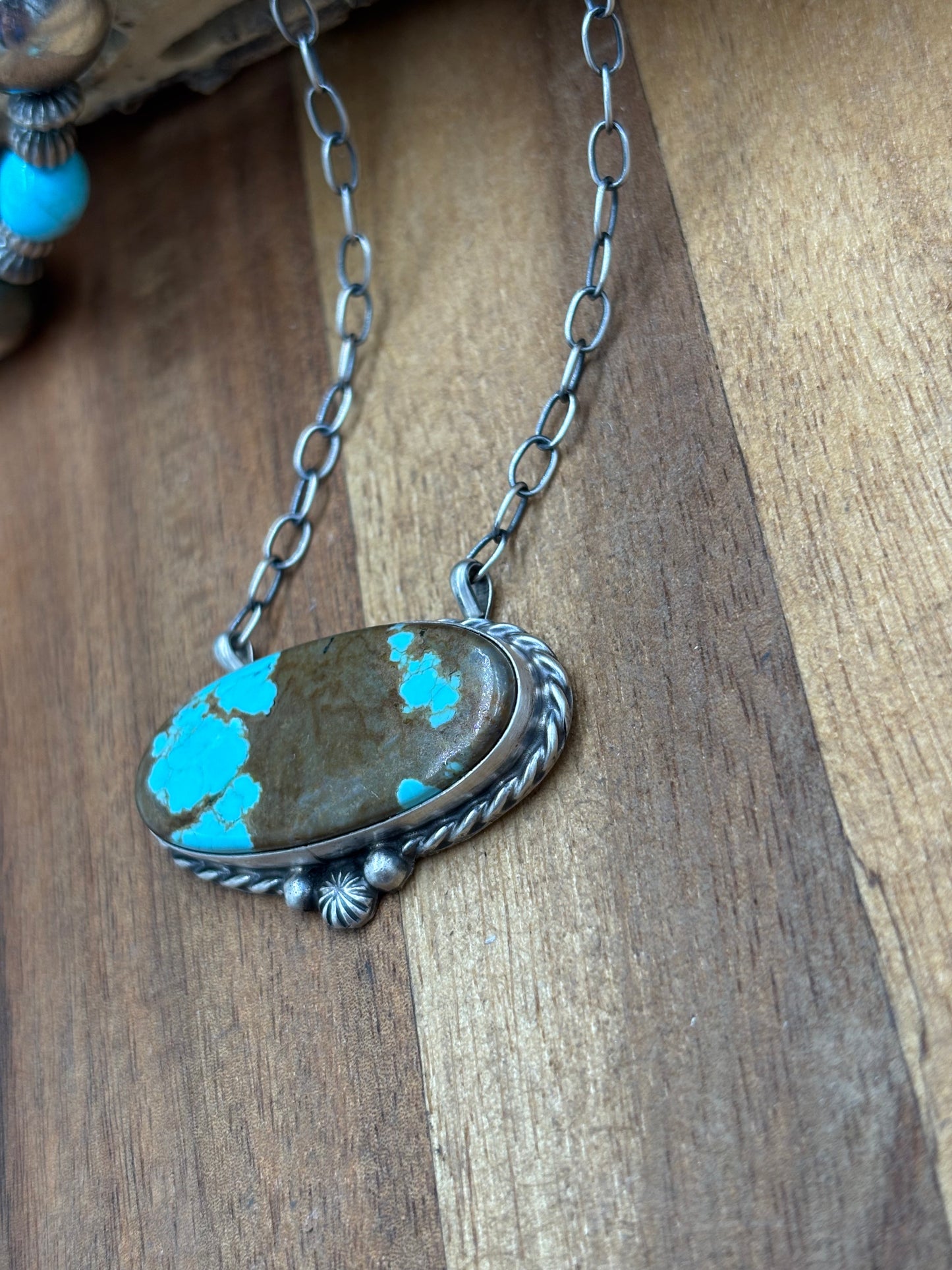 Mine #8 Necklace #2 by Chastity Belone, Navajo