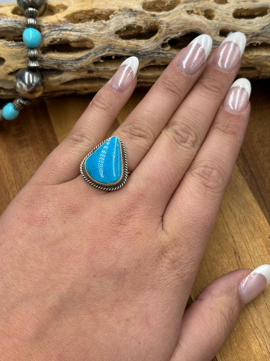 Persian Turquoise Ring size 9
