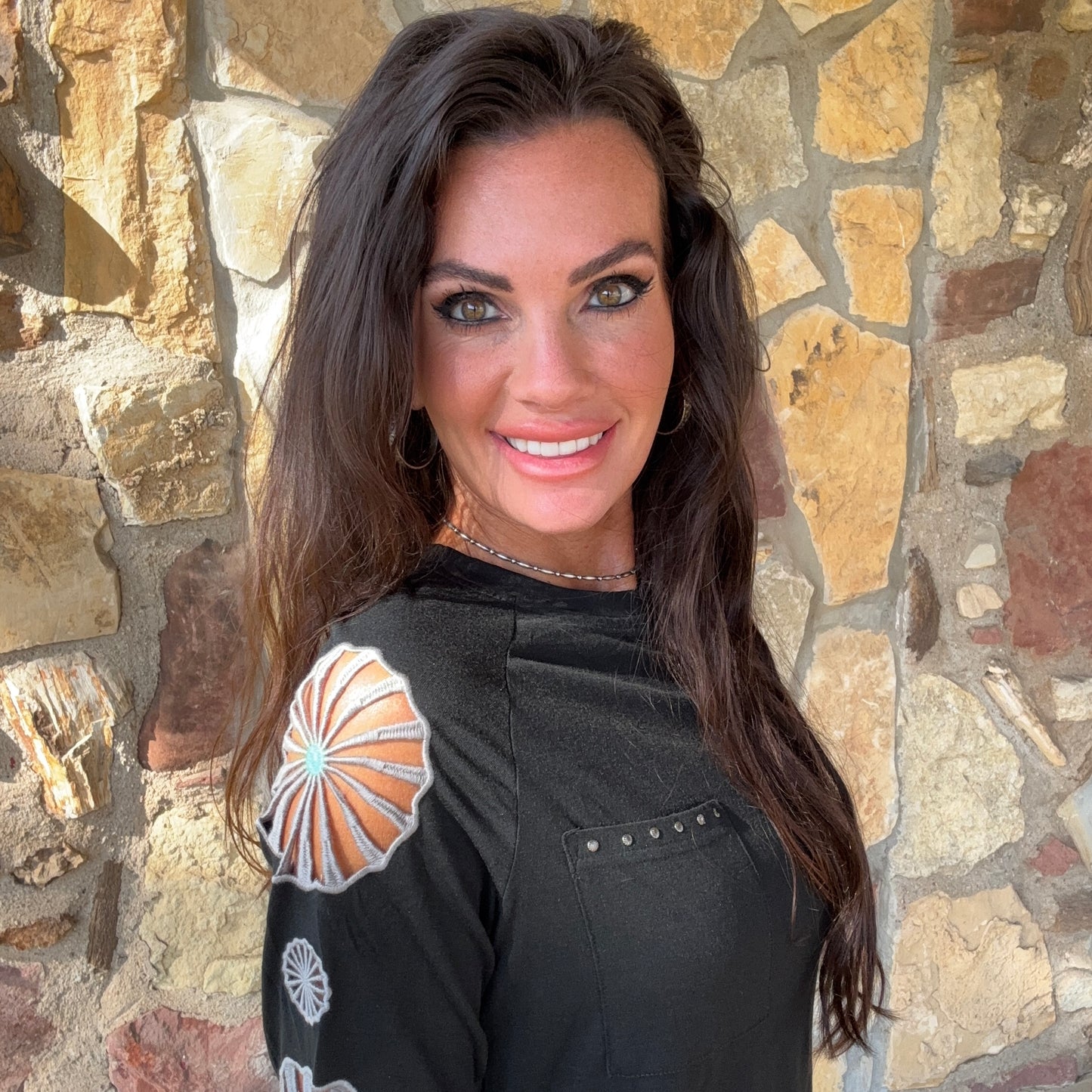 Midnight Wagon Cutout Tee