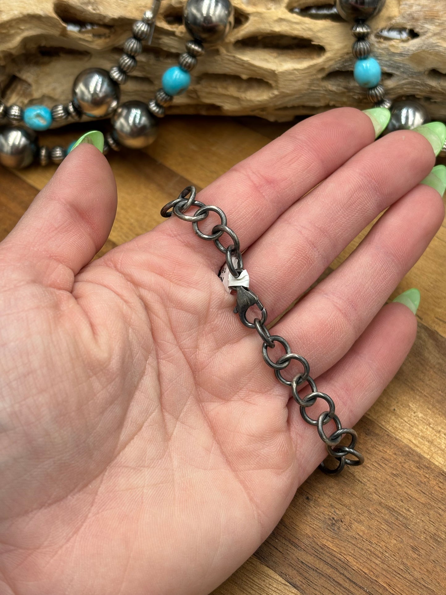 18" Circle Ring Chain Necklace