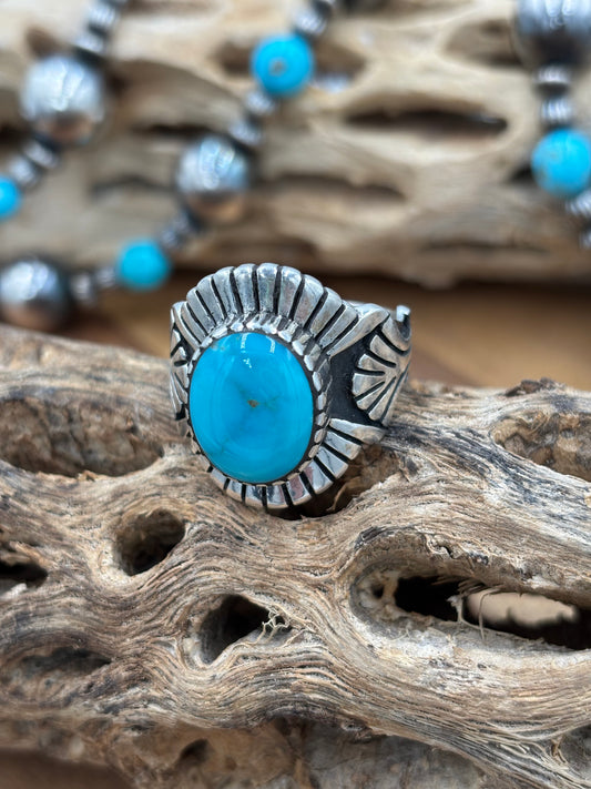 Turquoise Ring #6 size 12