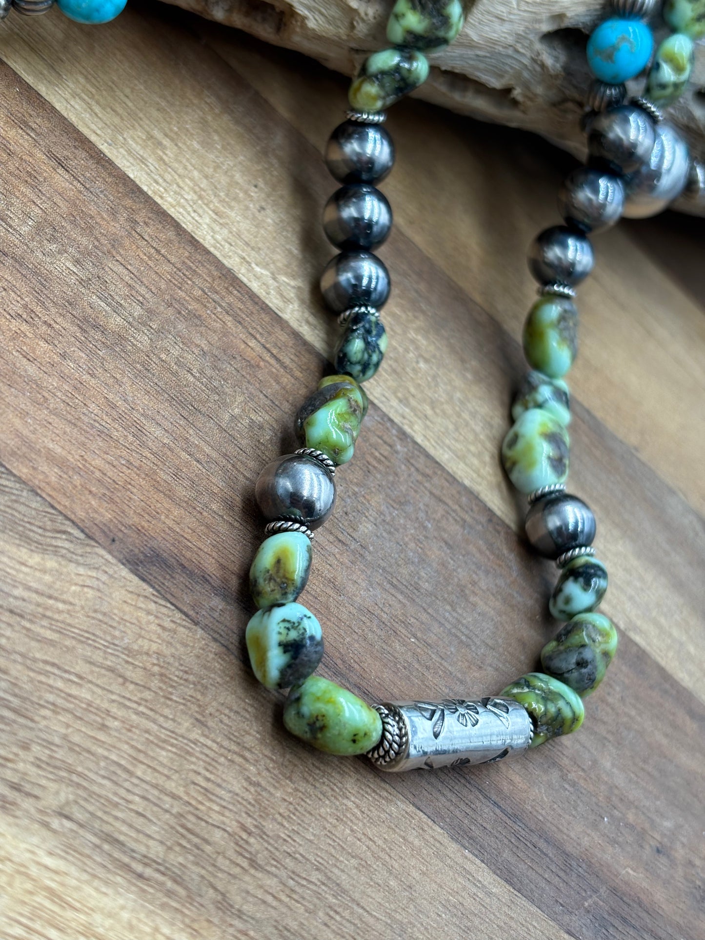 24" Palomino Beaded Necklace #2