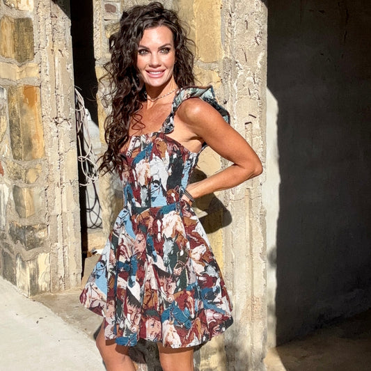 Cowgirl Canvas Dress