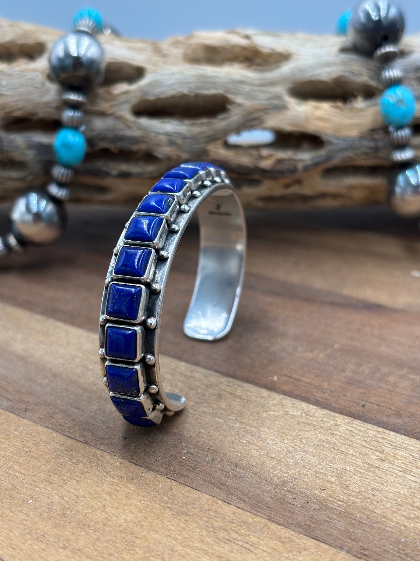 Lapis Cuff by Federico Jimenez