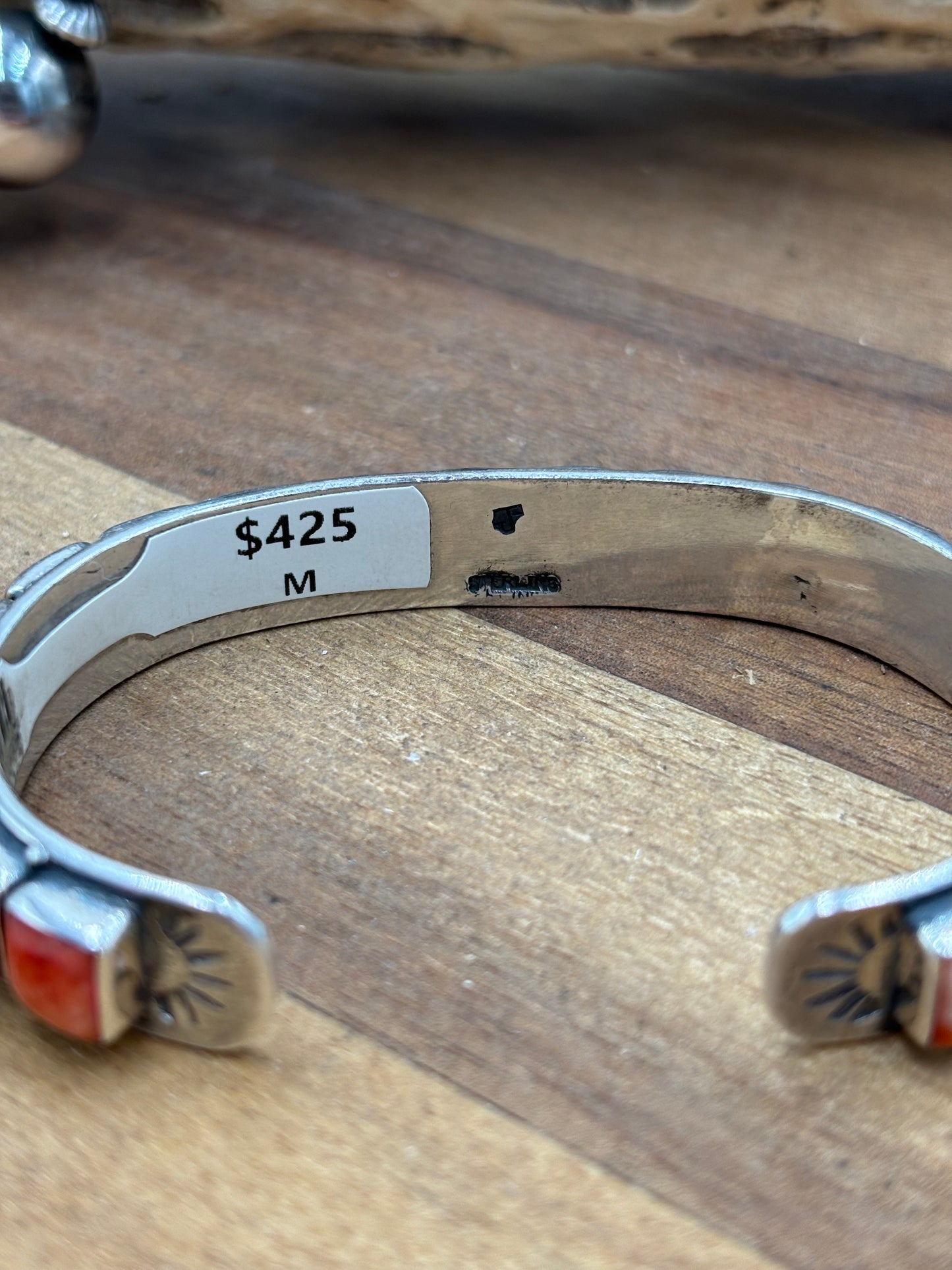 Red Spiny Cuff by Federico Jimenez
