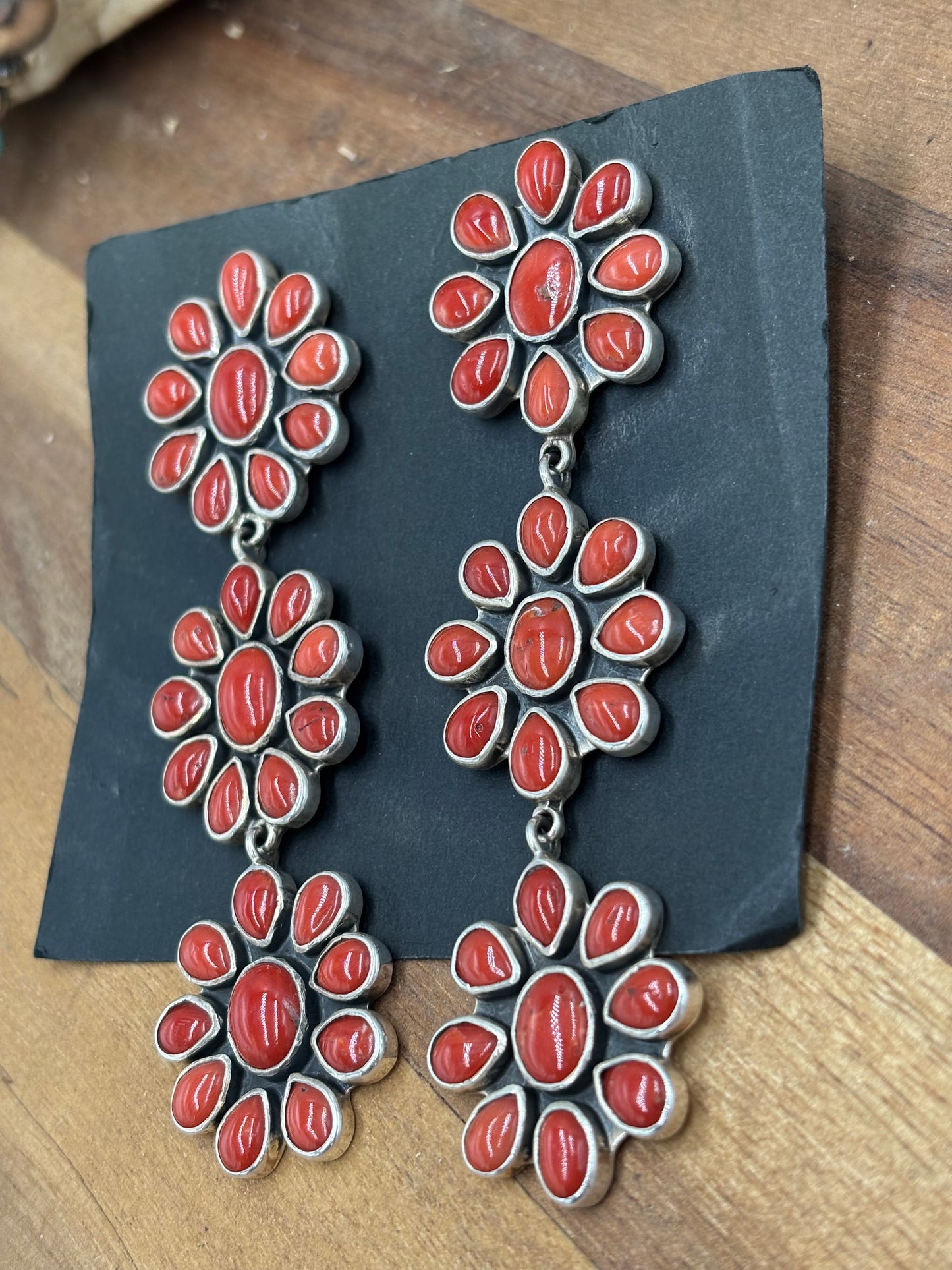 Coral Earrings #C2-3 by Federico Jimenez