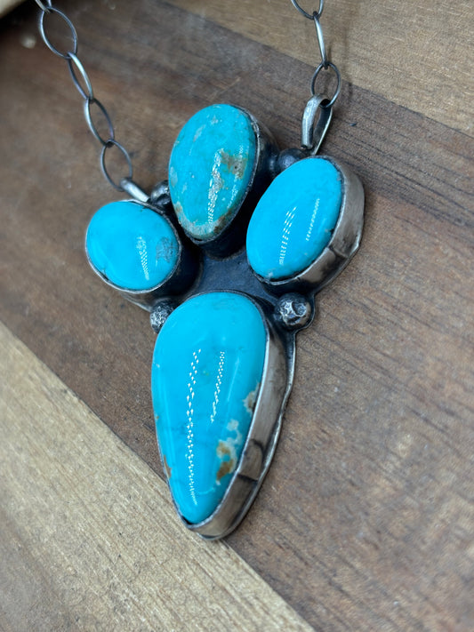 Turquoise Necklace #1 by Ella Peters