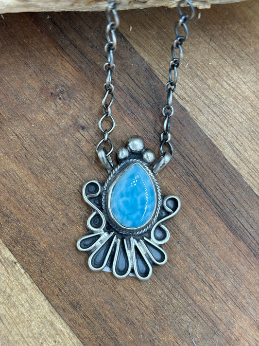 Larimar Necklace #2