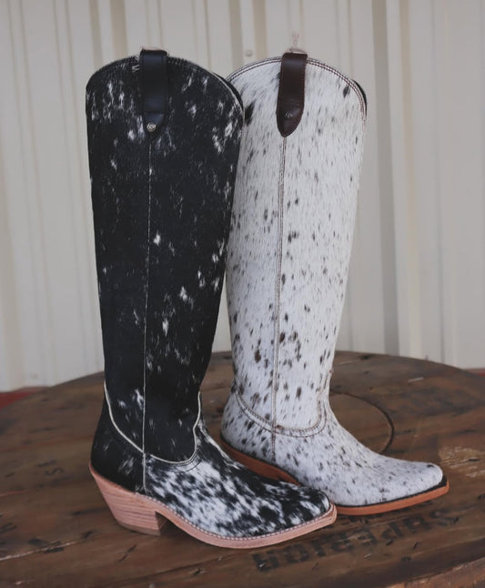 Liberty Black Women's Kendra Boot Hair On Hide Negro/Black