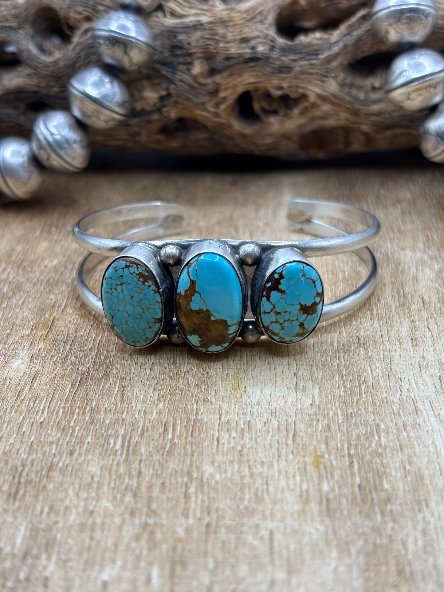 Mine #8 Cuff #C by Augustine Largo, Navajo