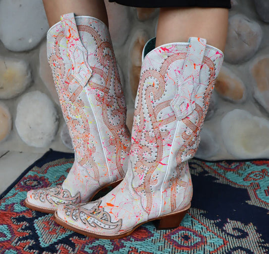 Corral Glow Party Boots Sizes 6.5, 7.5, 8.5, 9.5, 10