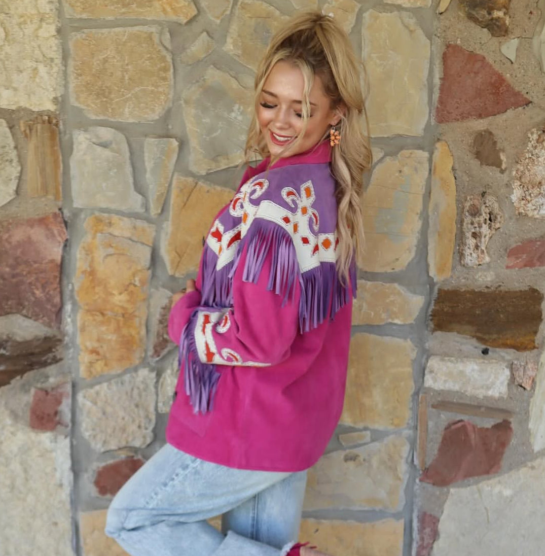 Double D Ranch Women's Bandera Jacket in Pink