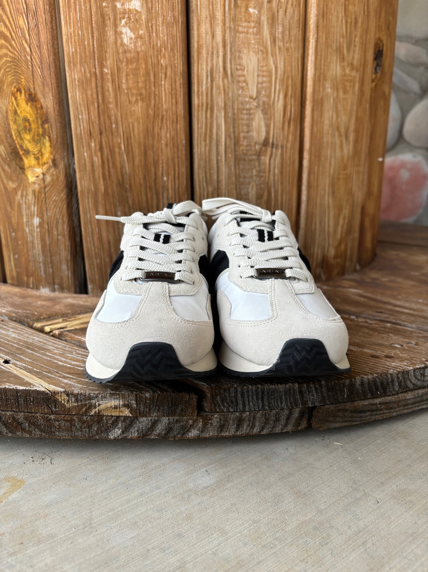 Men's Ranch Runner Shoe Cream by Ariat