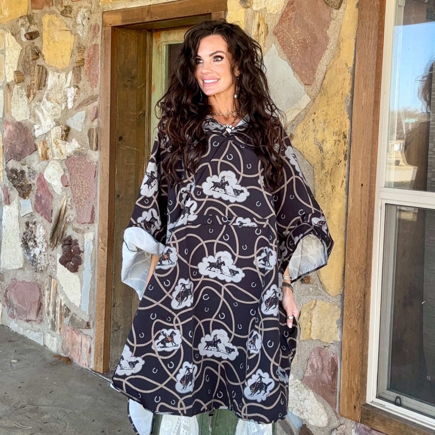 Ride the Storm Poncho