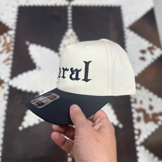 Feral Embroidered Snapback Trucker Cap