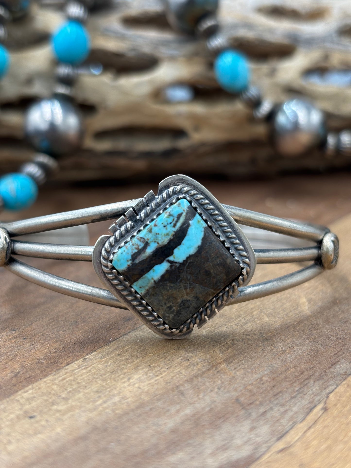 Blackjack #96-11 Turquoise Cuff