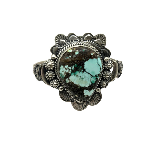 Golden Hills Cuff by Jeff Largo, Navajo