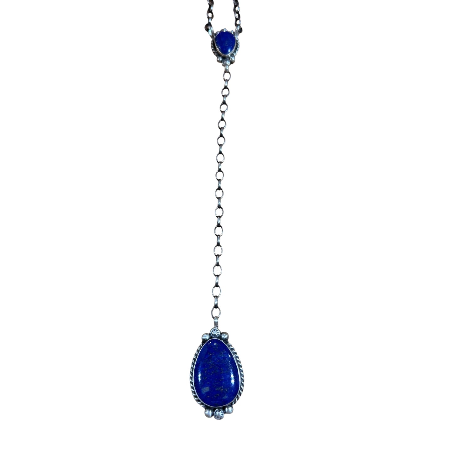 Lapis Lariat Necklace by Augustine Largo