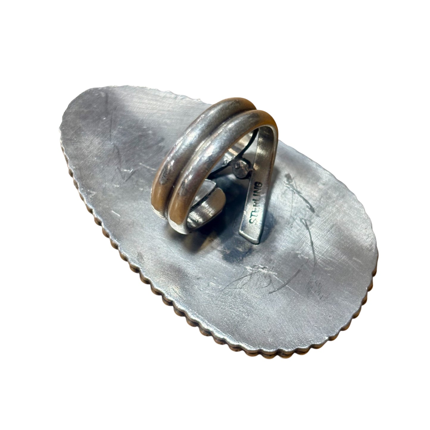 Boulder Opal Ring Adjustable
