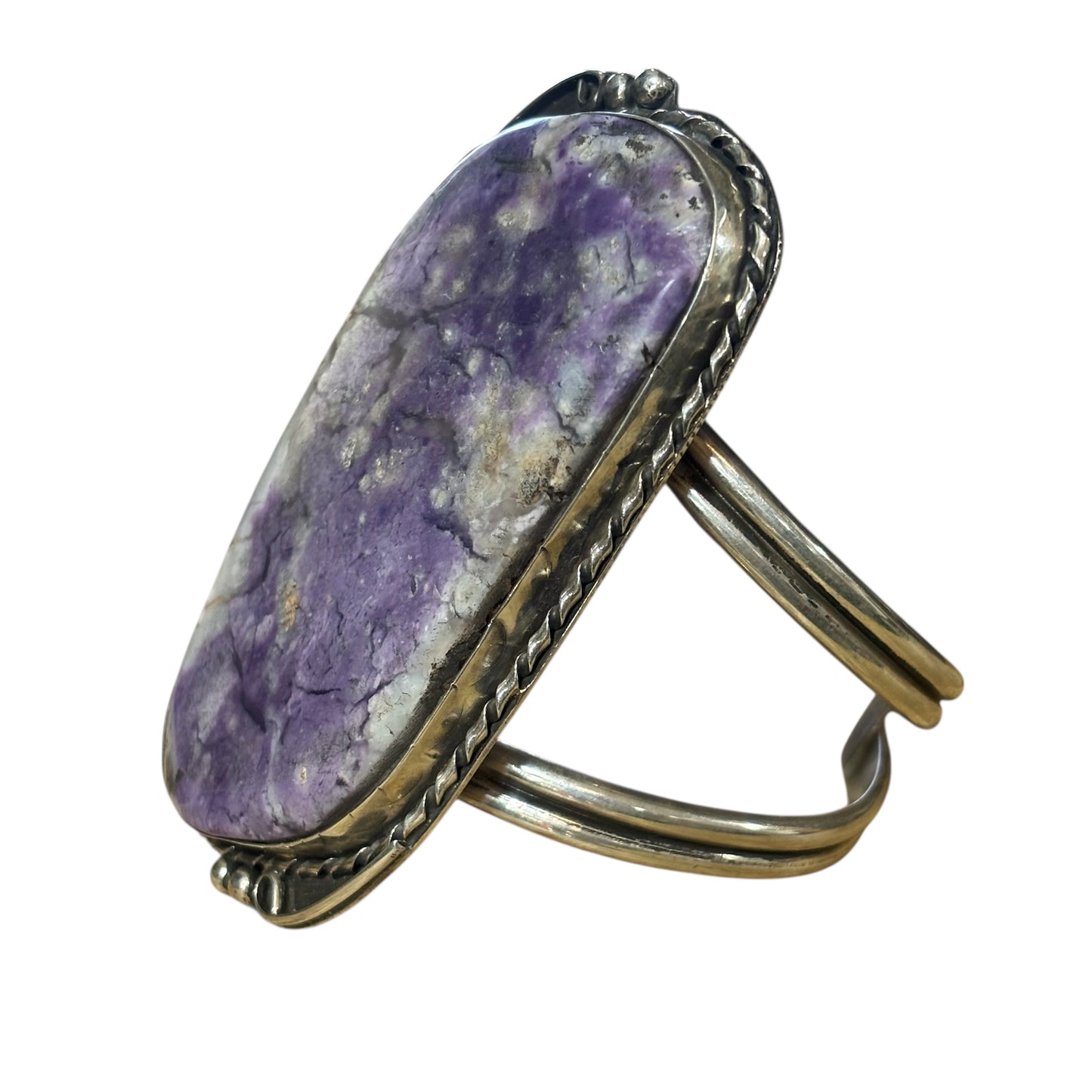 Purple Statement Cuff by RS