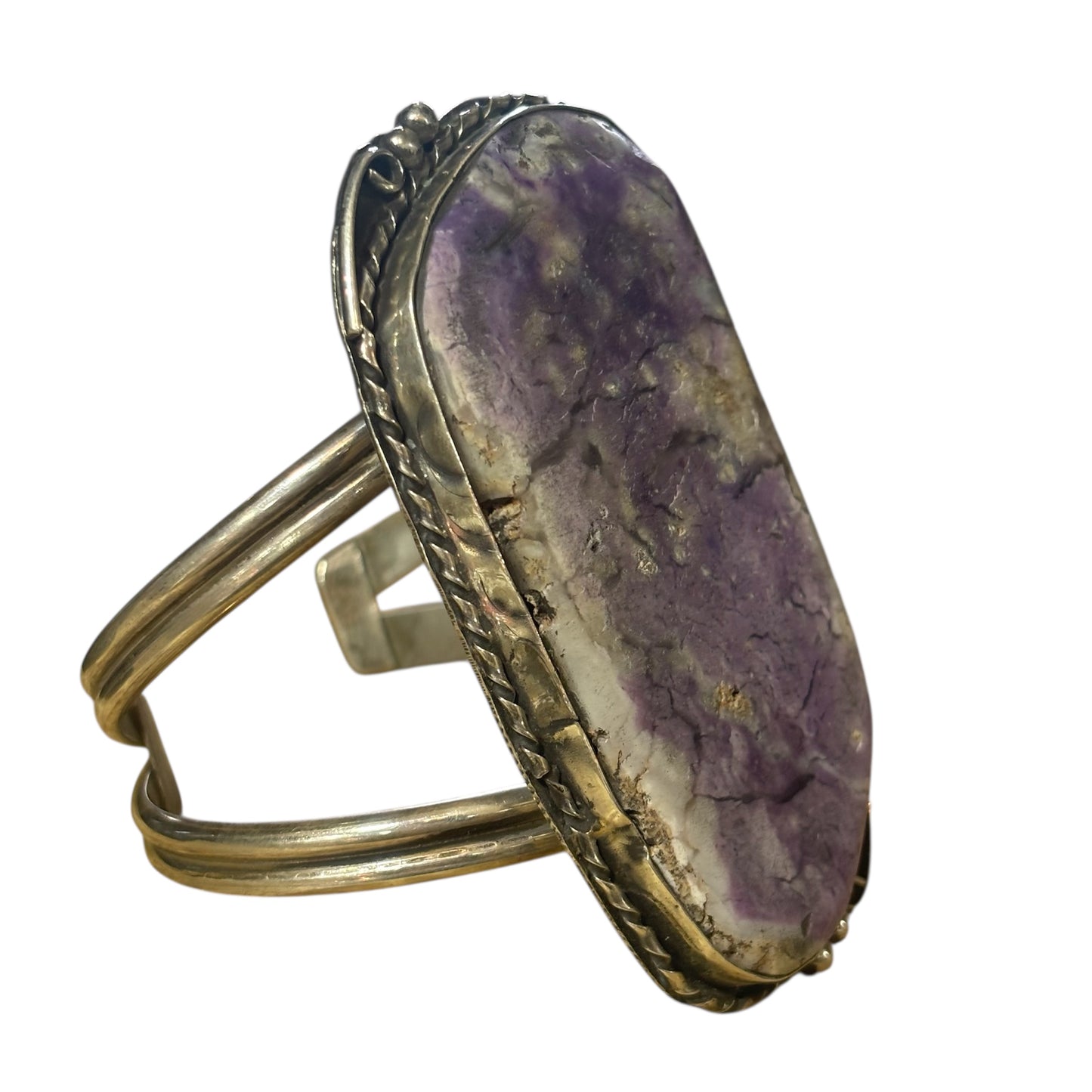Purple Statement Cuff by RS