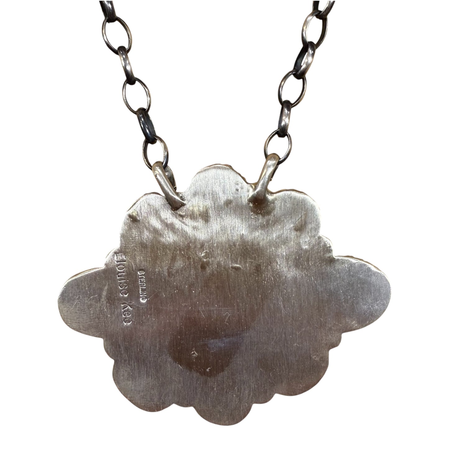 Turquoise Cluster Necklace by Elouise Kee