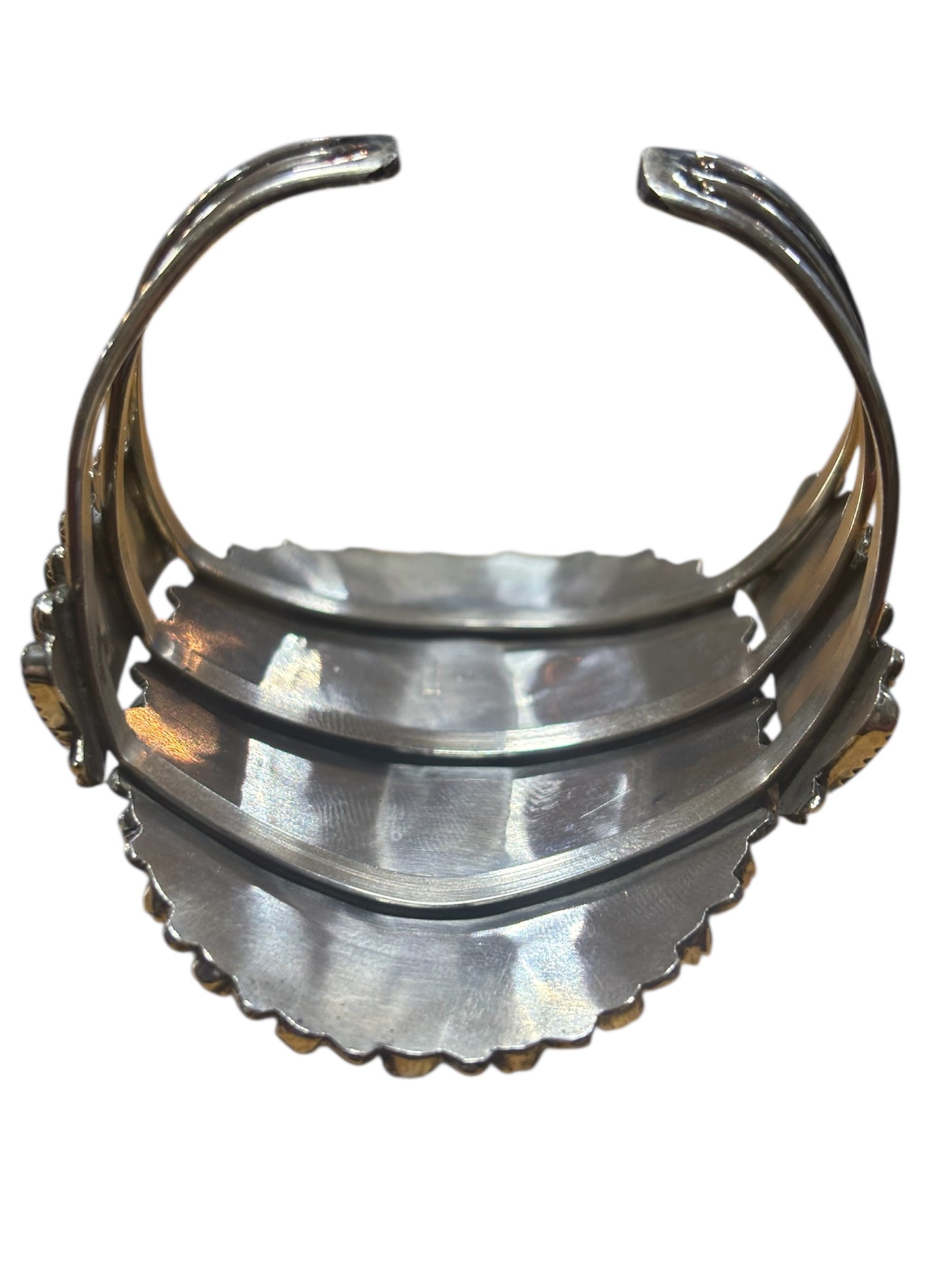 Mixed Block Stone Squash Blossom Necklace Set