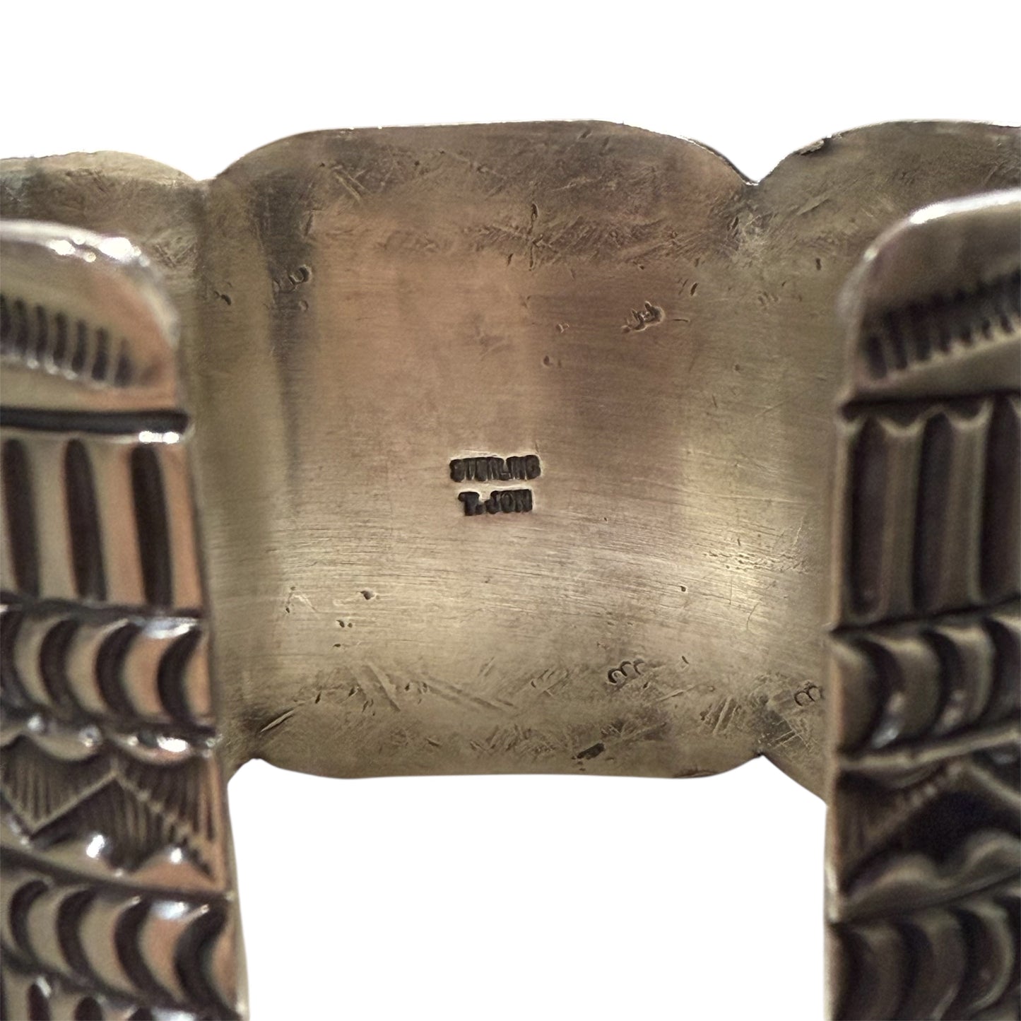 Silver Statement Cuff by Tilli John