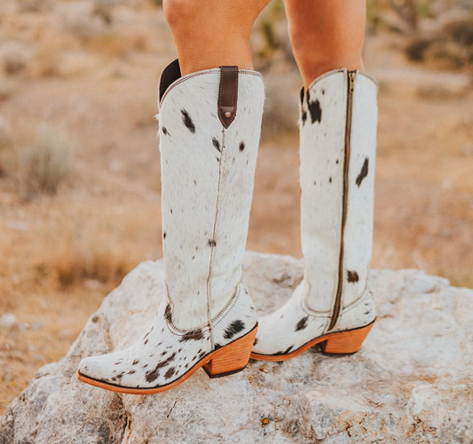 Liberty Black Women's Kendra Boot Hair On Hide Cafe/Brown