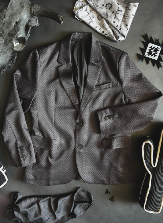 Keep Em Cowboy Midnight Sports Coat