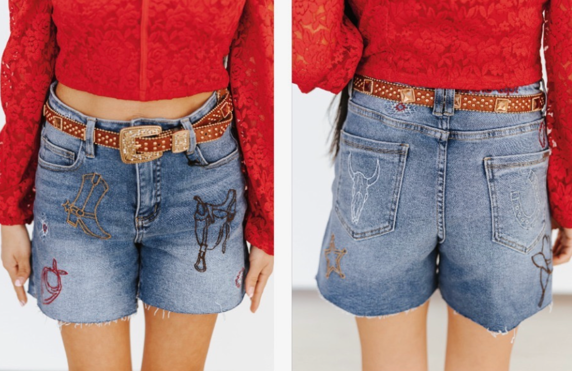 Summer nights rodeo Short