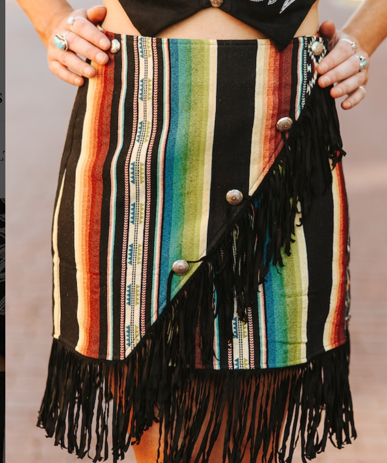 Serape Leonor Skirt