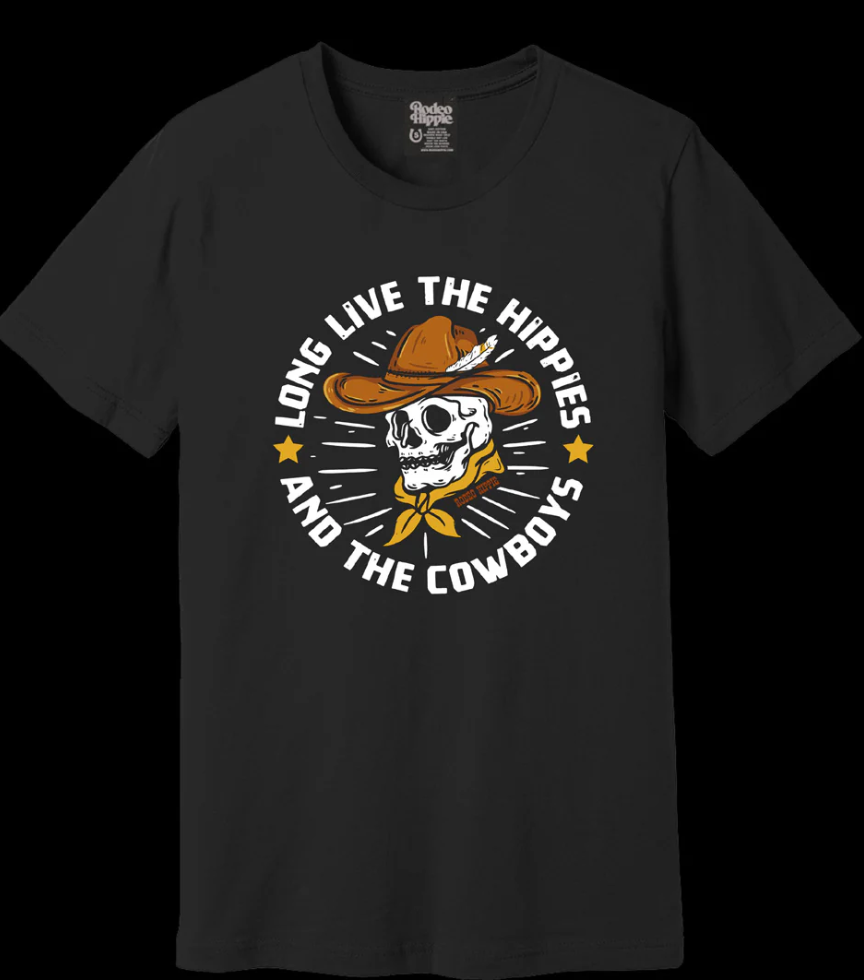 Hippies and Cowboys Tee