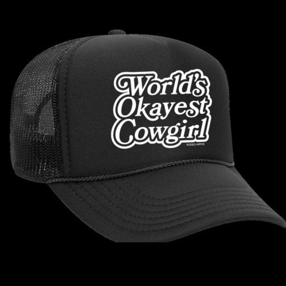 World's Okayest Cowgirl Hat
