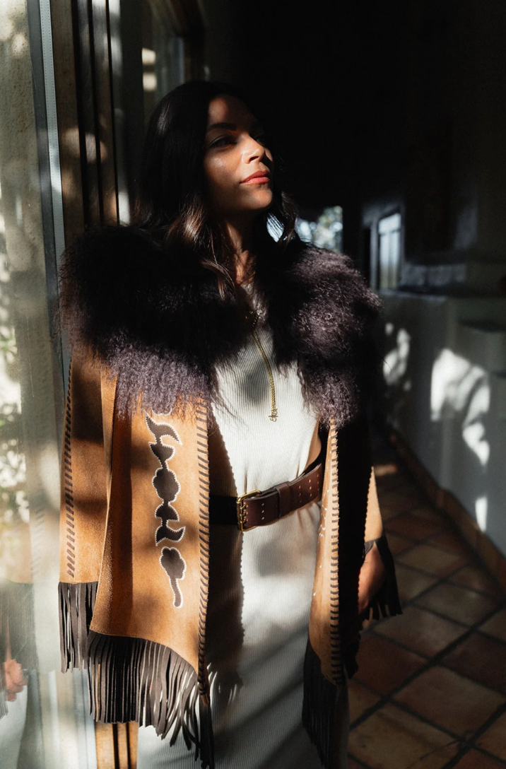 Fur The Record Cape by Western & Co