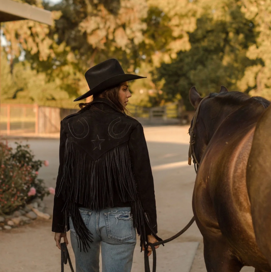 Urban Cowgirl Retro Biker Black by Western & Co
