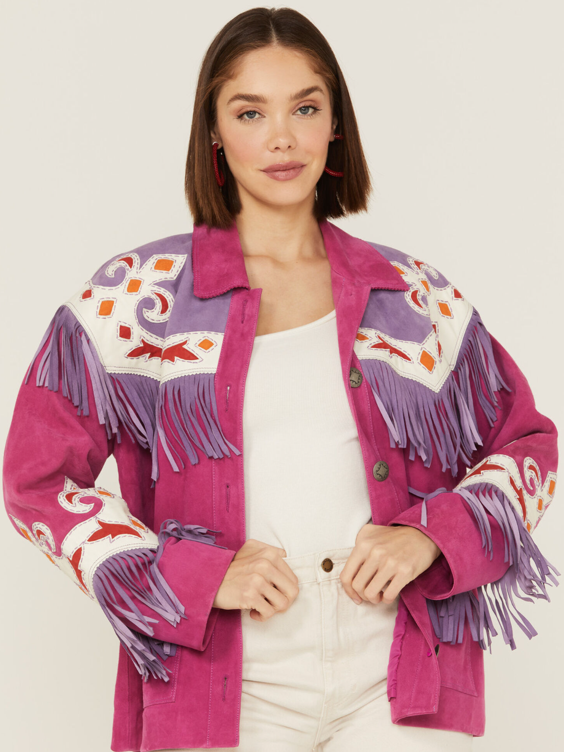 Double D Ranch Women's Bandera Jacket in Pink