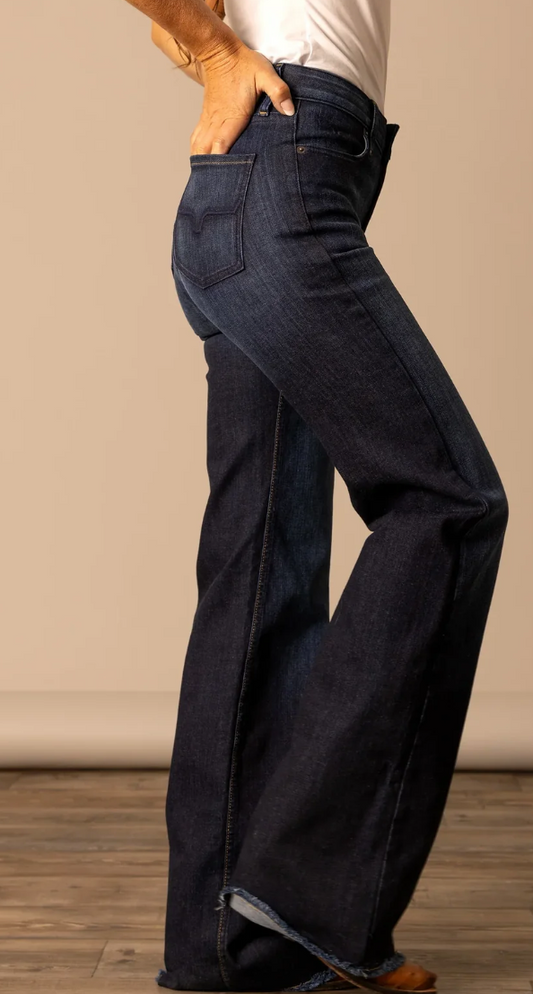 The Olivia Dark Wash By KIMES JEANS