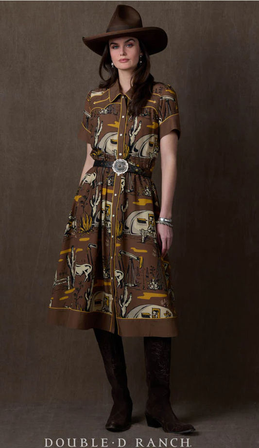 Oil Camp Dress by Double D