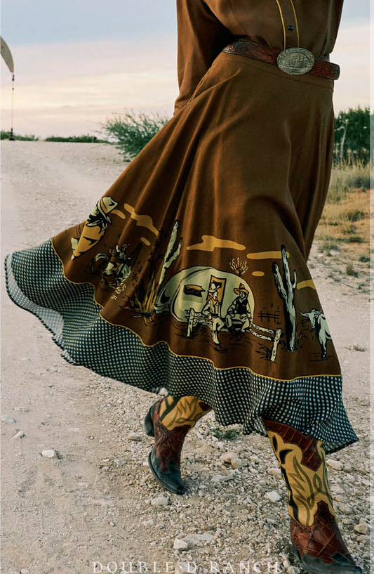 Oil Camp Skirt by Double D