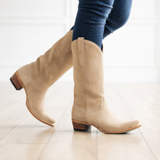 Emma Jane Boot - Latte Suede